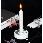 Candle Holder White Mystical Moon